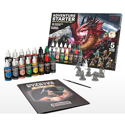 PRE ORDER The Army Painter - GameMaster - Adventure Starter Role-Playing Paint Set - ETA 17 August 2024